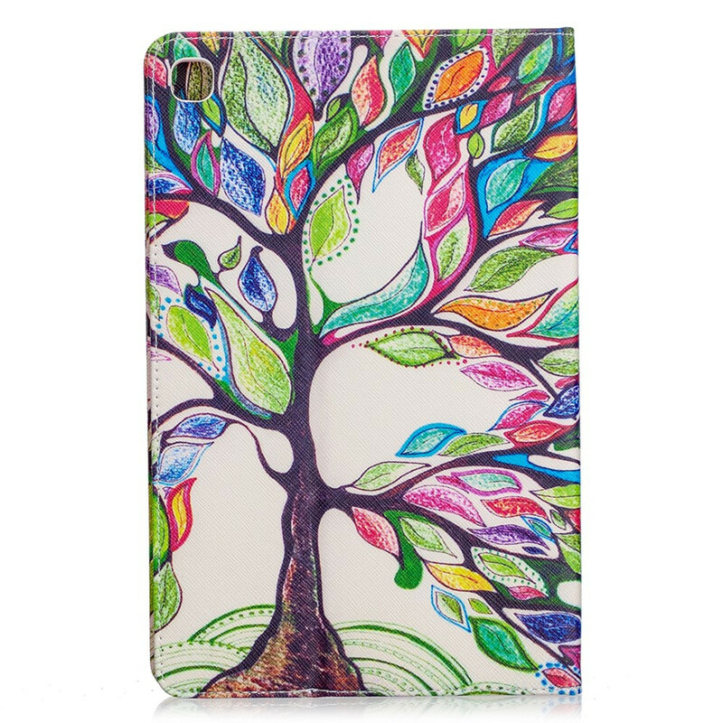 Étui Samsung Galaxy Tab S6 Lite Peinture Arbre