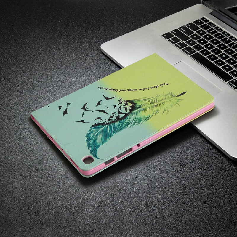 Étui Samsung Galaxy Tab S6 Lite Plume Learn To Fly Étui Samsung Galaxy Tab S6 Lite Plume Learn To Fly