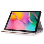 Étui Samsung Galaxy Tab S6 Lite Carte Vintage Étui Samsung Galaxy Tab S6 Lite Carte Vintage