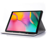 Étui Samsung Galaxy Tab S6 Lite Carte Vintage Étui Samsung Galaxy Tab S6 Lite Carte Vintage