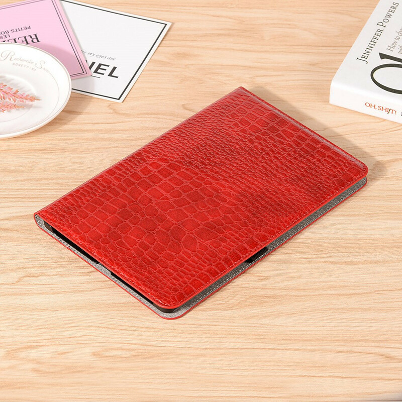 Étui Samsung Galaxy Tab S6 Lite Texture Crocodile Étui Samsung Galaxy Tab S6 Lite Texture Crocodile