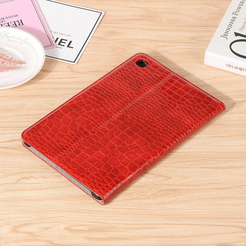 Étui Samsung Galaxy Tab S6 Lite Texture Crocodile Étui Samsung Galaxy Tab S6 Lite Texture Crocodile