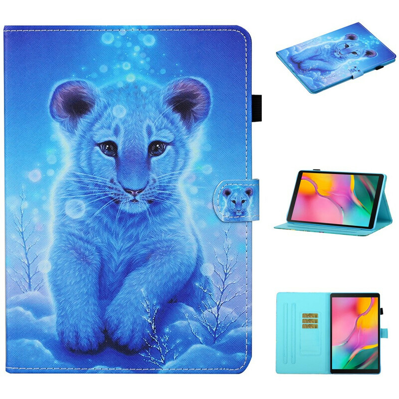 Housse Samsung Galaxy Tab S6 Lite Bébé Tigre - Ma Coque