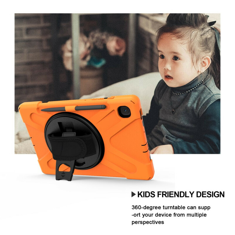 Coque Samsung Galaxy Tab S6 Lite Utra Résistante avec sangle