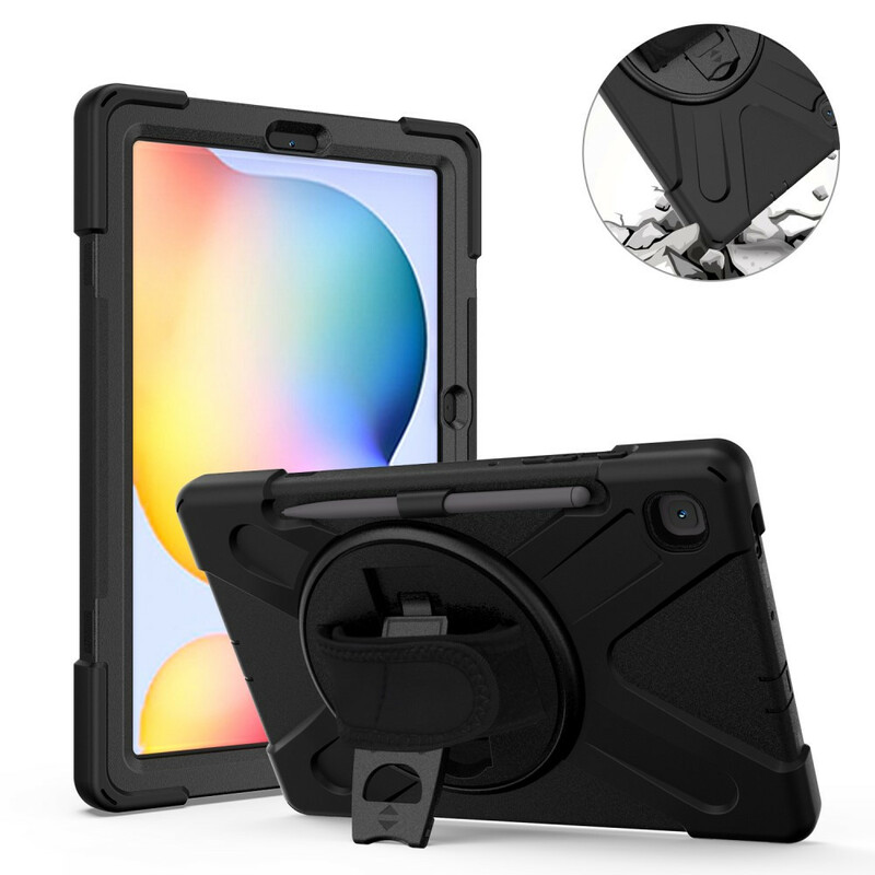 Coque Samsung Galaxy Tab S6 Lite Utra Résistante avec sangle Coque Samsung Galaxy Tab S6 Lite Utra Résistante avec sangle