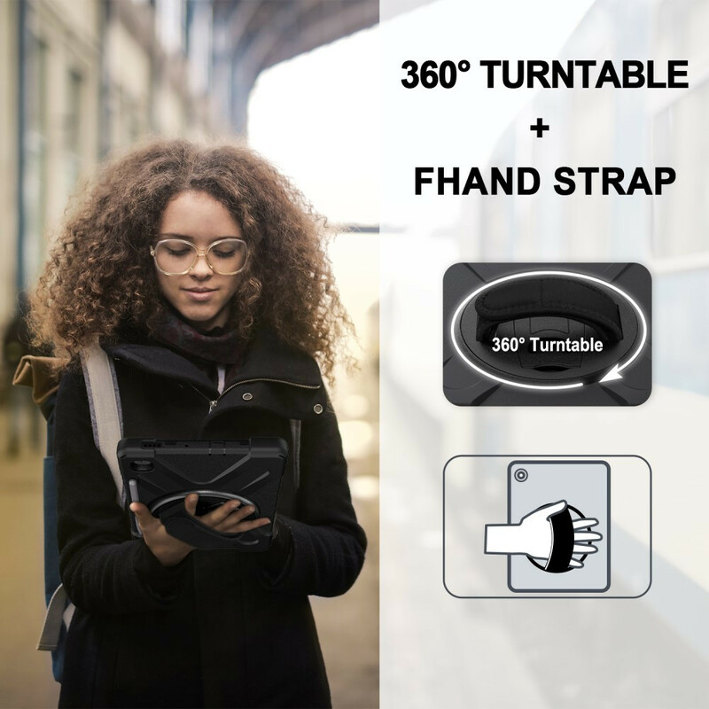 Coque Samsung Galaxy Tab S6 Lite Utra Résistante avec sangle Coque Samsung Galaxy Tab S6 Lite Utra Résistante avec sangle