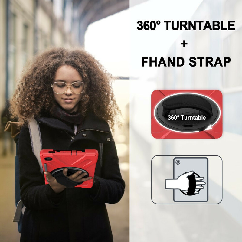 Coque Samsung Galaxy Tab S6 Lite Utra Résistante avec sangle Coque Samsung Galaxy Tab S6 Lite Utra Résistante avec sangle