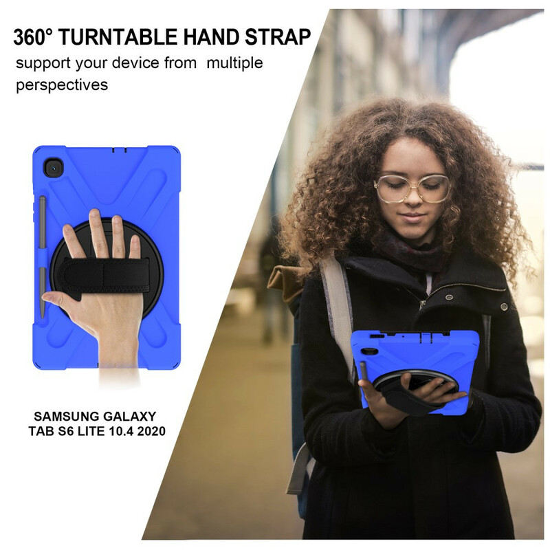 Coque Samsung Galaxy Tab S6 Lite Utra Résistante avec sangle Coque Samsung Galaxy Tab S6 Lite Utra Résistante avec sangle