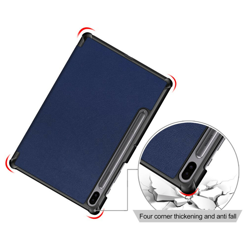 Smart Case Samsung Galaxy Tab S6 Tri Fold Porte-Stylet Smart Case Samsung Galaxy Tab S6 Tri Fold Porte-Stylet