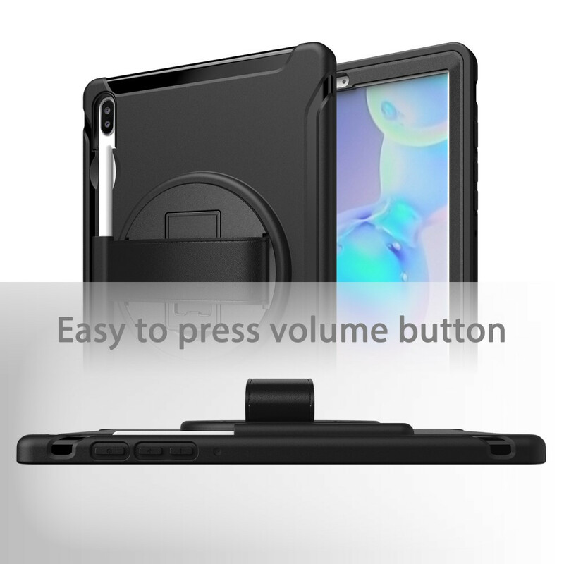Coque Samsung Galaxy Tab S6 Triple Protection avec Sangle et Support Coque Samsung Galaxy Tab S6 Triple Protection avec Sangle et Support