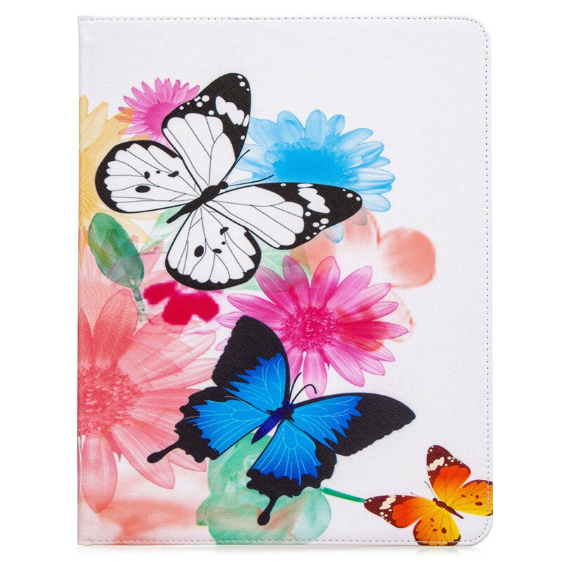 Housse iPad Pro 12.9" (2020) Motif Imprimé Papillons Housse iPad Pro 12.9" (2020) Motif Imprimé Papillons