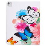 Housse iPad Pro 12.9" (2020) Motif Imprimé Papillons Housse iPad Pro 12.9" (2020) Motif Imprimé Papillons