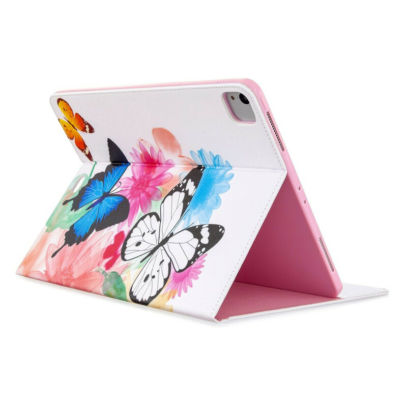 Housse iPad Pro 12.9" (2020) Motif Imprimé Papillons Housse iPad Pro 12.9" (2020) Motif Imprimé Papillons
