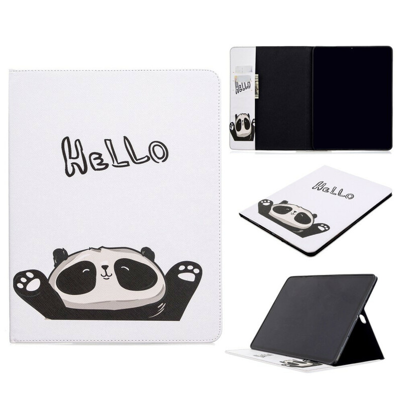 Housse iPad Pro 12.9" (2020) Motif Imprimé Panda Housse iPad Pro 12.9" (2020) Motif Imprimé Panda