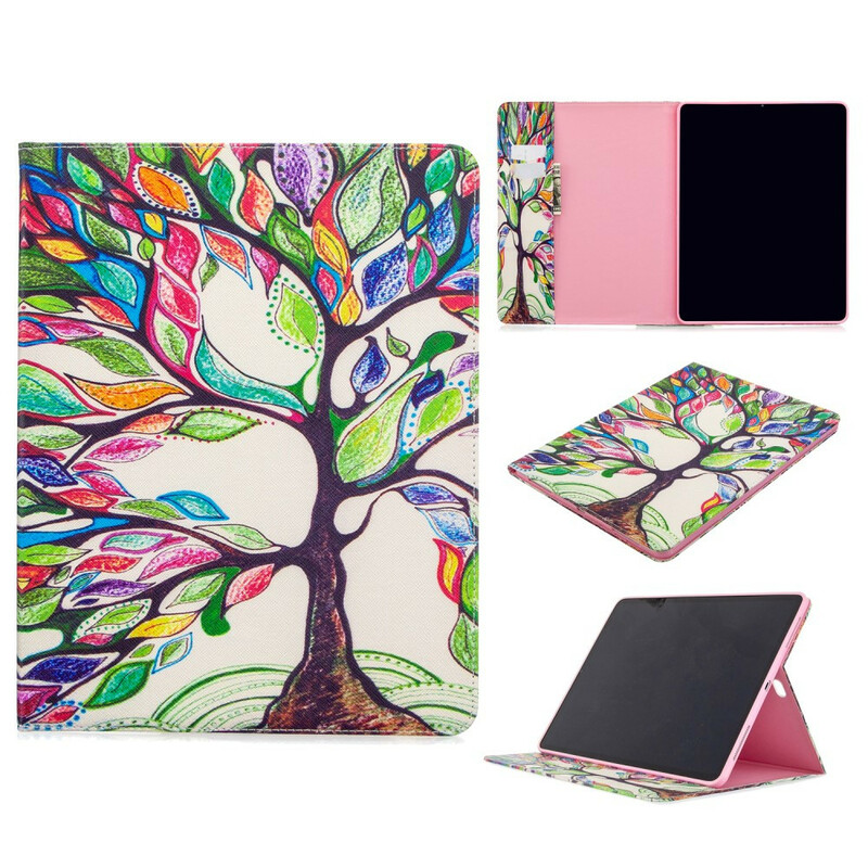 Housse iPad Pro 12.9" (2020) Motif Imprimé Arbre Fleuri