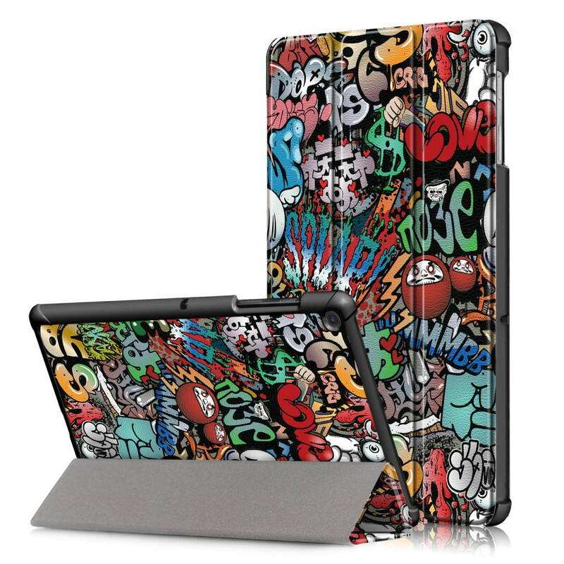Smart Case Samsung Galaxy Tab S5e Renforcée Graffitis Smart Case Samsung Galaxy Tab S5e Renforcée Graffitis
