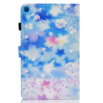 Housse Samsung Galaxy Tab S5e Fleurs Aquarelle