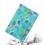 Housse Samsung Galaxy Tab S5e Fleurs et Feuilles Housse Samsung Galaxy Tab S5e Fleurs et Feuilles