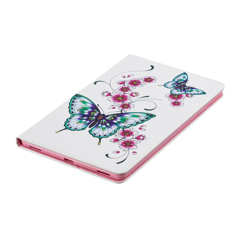 Étui Samsung Galaxy Tab A 10.1 (2019) Série Papillons Étui Samsung Galaxy Tab A 10.1 (2019) Série Papillons