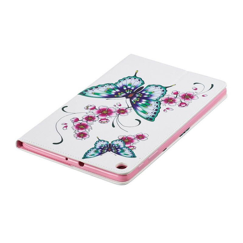 Étui Samsung Galaxy Tab A 10.1 (2019) Série Papillons Étui Samsung Galaxy Tab A 10.1 (2019) Série Papillons