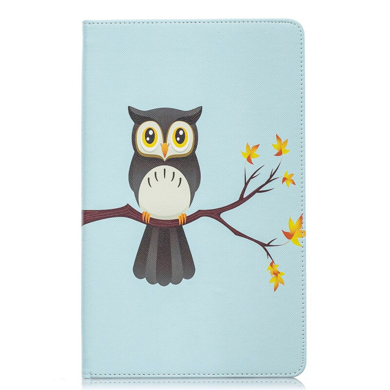 Étui Samsung Galaxy Tab A 10.1 (2019) Hibou sur sa Branche Étui Samsung Galaxy Tab A 10.1 (2019) Hibou sur sa Branche