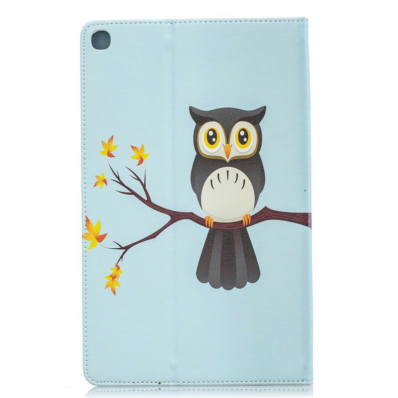 Étui Samsung Galaxy Tab A 10.1 (2019) Hibou sur sa Branche Étui Samsung Galaxy Tab A 10.1 (2019) Hibou sur sa Branche