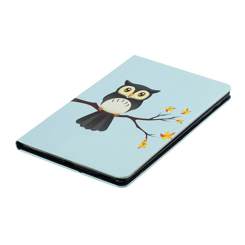 Étui Samsung Galaxy Tab A 10.1 (2019) Hibou sur sa Branche Étui Samsung Galaxy Tab A 10.1 (2019) Hibou sur sa Branche
