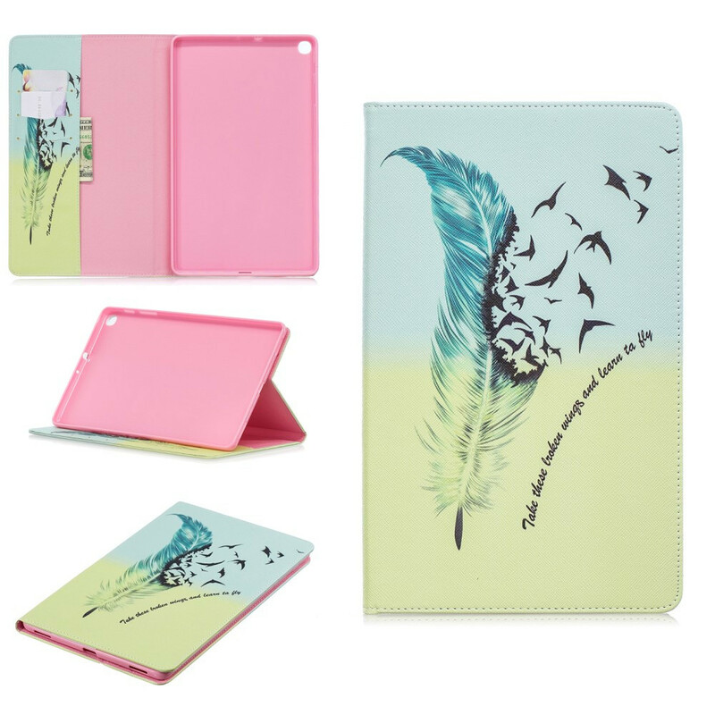 Étui Samsung Galaxy Tab A 10.1 (2019) Plume Learn To Fly Étui Samsung Galaxy Tab A 10.1 (2019) Plume Learn To Fly