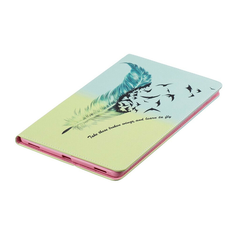 Étui Samsung Galaxy Tab A 10.1 (2019) Plume Learn To Fly Étui Samsung Galaxy Tab A 10.1 (2019) Plume Learn To Fly
