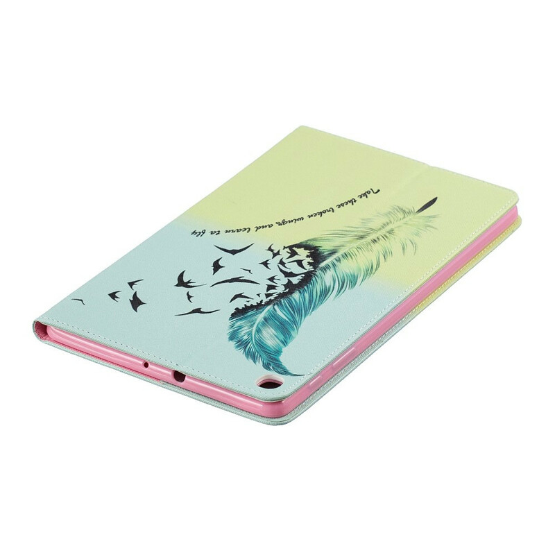 Étui Samsung Galaxy Tab A 10.1 (2019) Plume Learn To Fly Étui Samsung Galaxy Tab A 10.1 (2019) Plume Learn To Fly