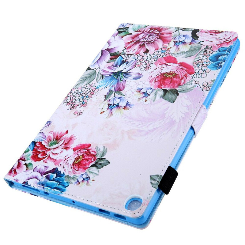 Housse Samsung Galaxy Tab A 10.1 (2019) Design Fleurs