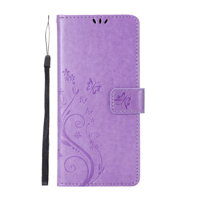 Housse Samsung Galaxy S10 Lite Papillons et Fleurs Housse Samsung Galaxy S10 Lite Papillons et Fleurs