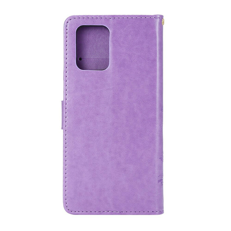 Housse Samsung Galaxy S10 Lite Papillons et Fleurs Housse Samsung Galaxy S10 Lite Papillons et Fleurs