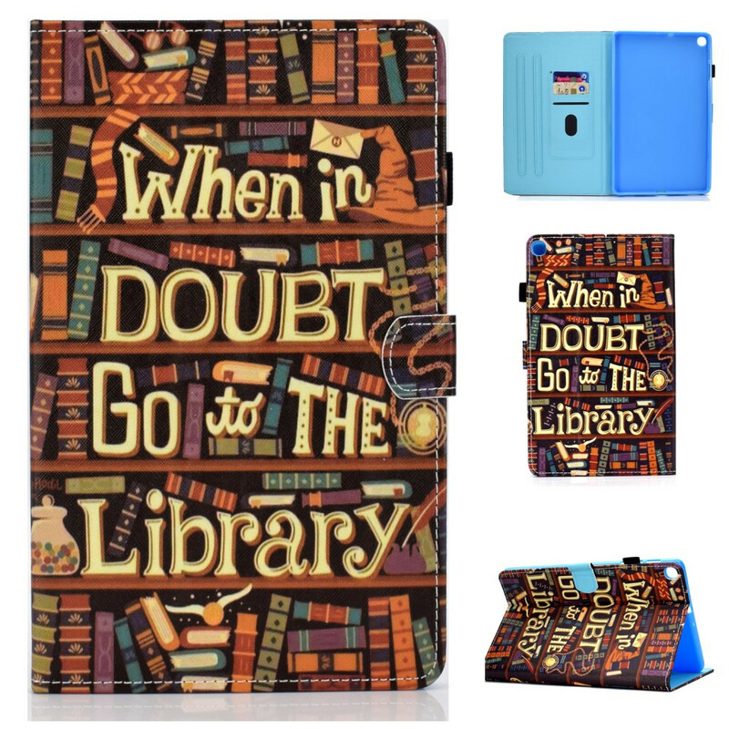 Housse Samsung Galaxy Tab SA 10.1 (2019) Bibliothèque Housse Samsung Galaxy Tab SA 10.1 (2019) Bibliothèque