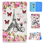 Housse Samsung Galaxy Tab A 10.1 (2019) Tour Eiffel Vélo Housse Samsung Galaxy Tab A 10.1 (2019) Tour Eiffel Vélo