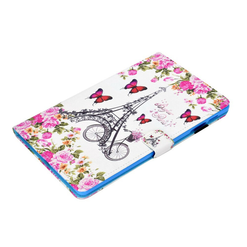 Housse Samsung Galaxy Tab A 10.1 (2019) Tour Eiffel Vélo Housse Samsung Galaxy Tab A 10.1 (2019) Tour Eiffel Vélo