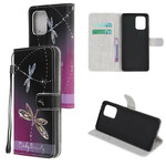 Housse Samsung Galaxy S10 Lite Libellules à Lanière Housse Samsung Galaxy S10 Lite Libellules à Lanière