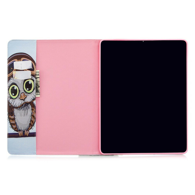 Housse iPad Pro 12.9" (2020) Motif Imprimé Hibou Housse iPad Pro 12.9" (2020) Motif Imprimé Hibou