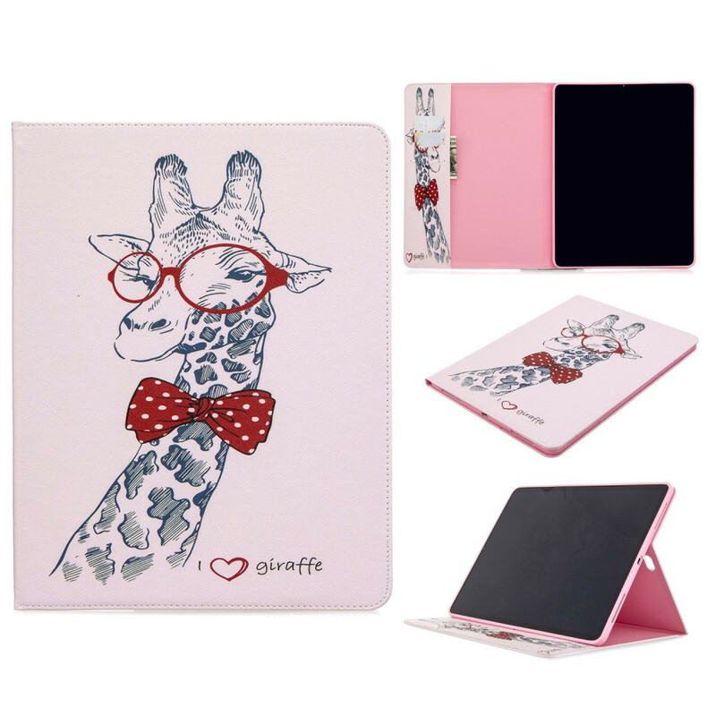 Housse iPad Pro 12.9" (2020) Motif Imprimé Girafe Housse iPad Pro 12.9" (2020) Motif Imprimé Girafe