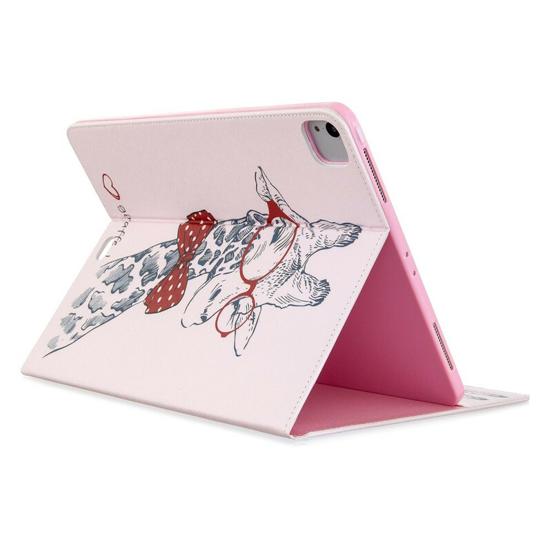 Housse iPad Pro 12.9" (2020) Motif Imprimé Girafe Housse iPad Pro 12.9" (2020) Motif Imprimé Girafe