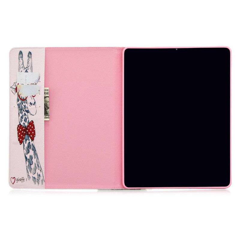 Housse iPad Pro 12.9" (2020) Motif Imprimé Girafe Housse iPad Pro 12.9" (2020) Motif Imprimé Girafe