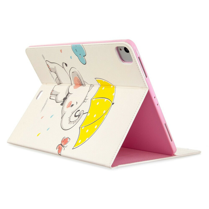 Housse iPad Pro 12.9" (2020) Motif Imprimé Éléphanteau Housse iPad Pro 12.9" (2020) Motif Imprimé Éléphanteau