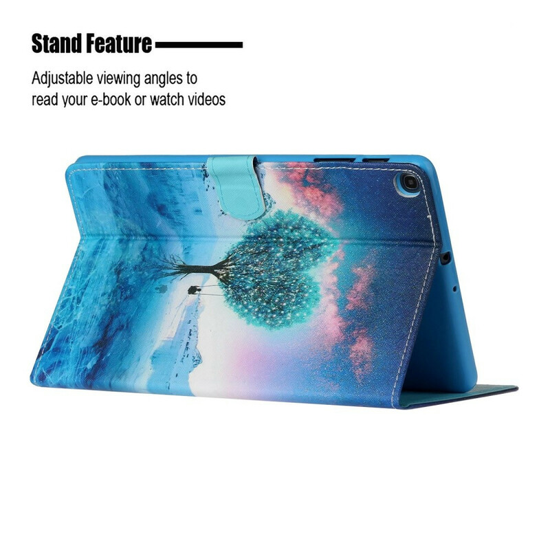 Housse Samsung Galaxy Tab A 10.1 (2019) Arbre Coeur