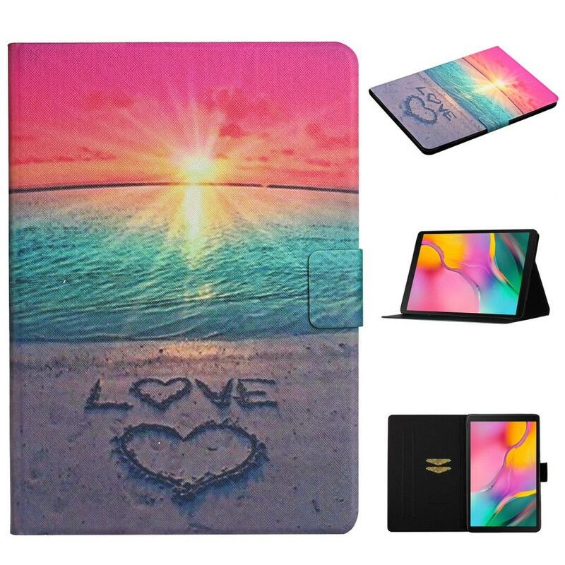 Housse Samsung Galaxy Tab A 10.1 (2019) Sunset Love