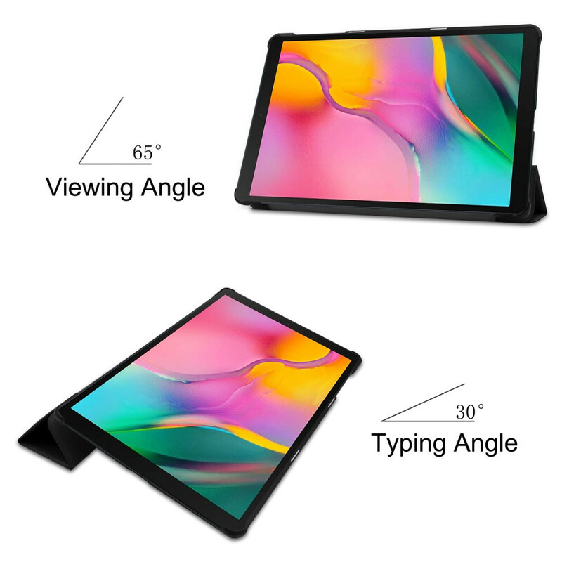 Smart Case samsung Galaxy Tab A 10.1 (2019) Trois Volets Classique Smart Case samsung Galaxy Tab A 10.1 (2019) Trois Volets Classique