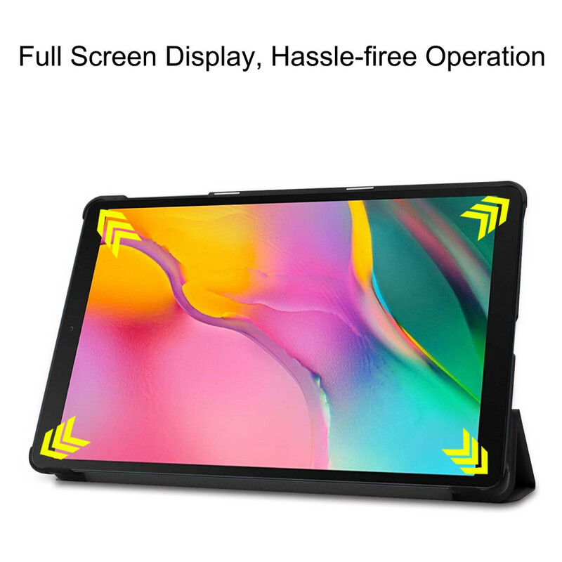 Smart Case samsung Galaxy Tab A 10.1 (2019) Trois Volets Classique Smart Case samsung Galaxy Tab A 10.1 (2019) Trois Volets Classique