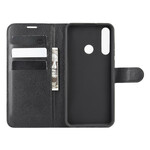 Housse Huawei Y6p Simili Cuir Litchi Classique Housse Huawei Y6p Simili Cuir Litchi Classique