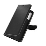 Housse Huawei Y6p Simili Cuir Litchi Classique Housse Huawei Y6p Simili Cuir Litchi Classique
