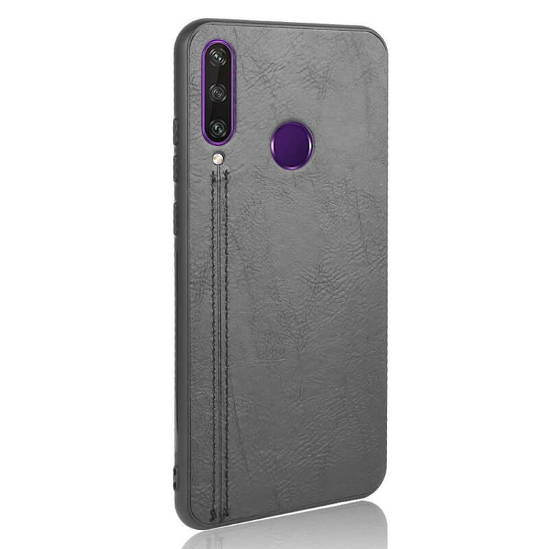 Coque Huawei Y6p Effet Cuir Couture Coque Huawei Y6p Effet Cuir Couture