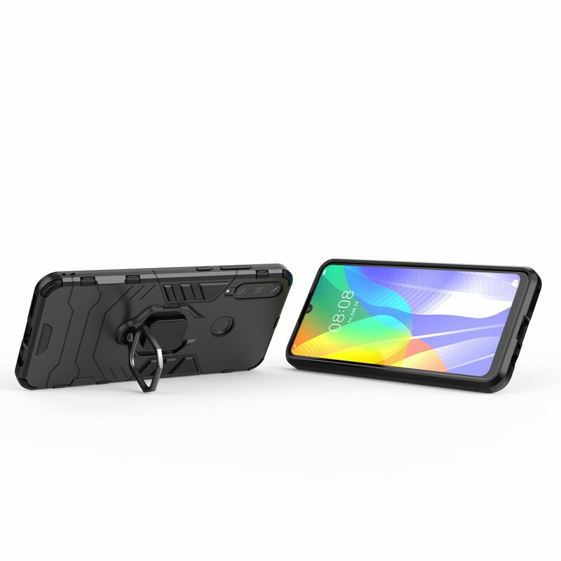 Coque Huawei Y6p Ring Résistante Coque Huawei Y6p Ring Résistante